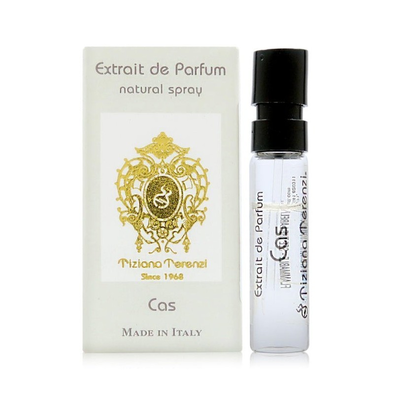 TIZIANA TERENZI Cas Extrait de parfum 0.05 OZ 1.5 ML official perfume sample fragrance tester