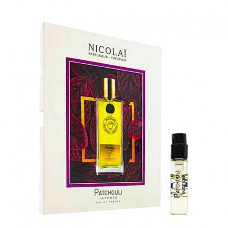 campioni ufficiali di profumo della fragranza Nicolai Patchouli Intense 1,8 ml 0,07 oz.