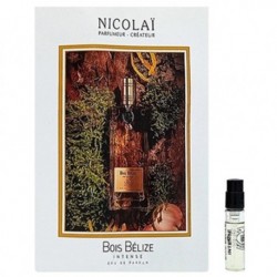 muestras oficiales de perfume de Nicolai Baikal Fragancia de cuero 1.8ml 0.07 oz. probador de perfume