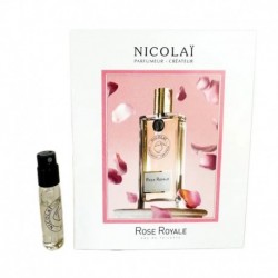 amostras de perfume oficial de Nicolai Rose Royale fragrância 1.8ml 0,07 oz. testador de perfume