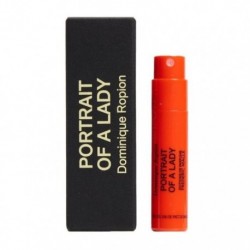 amostra oficial do perfume Frederic Malle Portrait of a Lady de Dominique Ropion 1,2ml 0,04 oz. testador de perfume