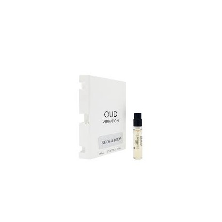 amostra oficial do perfume Roos & Roos Oud Vibration 2ml 0,06 oz.