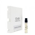 amostra oficial do perfume Roos & Roos Oud Vibration 2ml 0,06 oz.