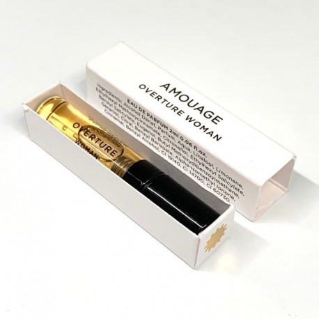 Amouage Overture 2ml 0.06 oz hajuveden näyte virallinen hajuveden testaaja