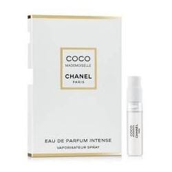 CHANEL Coco Mademoiselle Intense 1,5 ml 0,05 fl. ein liter. offisielle parfymeprøver parfymeprøvar