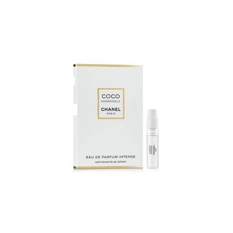 CHANEL Coco Mademoiselle Intense 1,5 ml 0,05 fl. ein liter. offisielle parfymeprøver parfymeprøvar