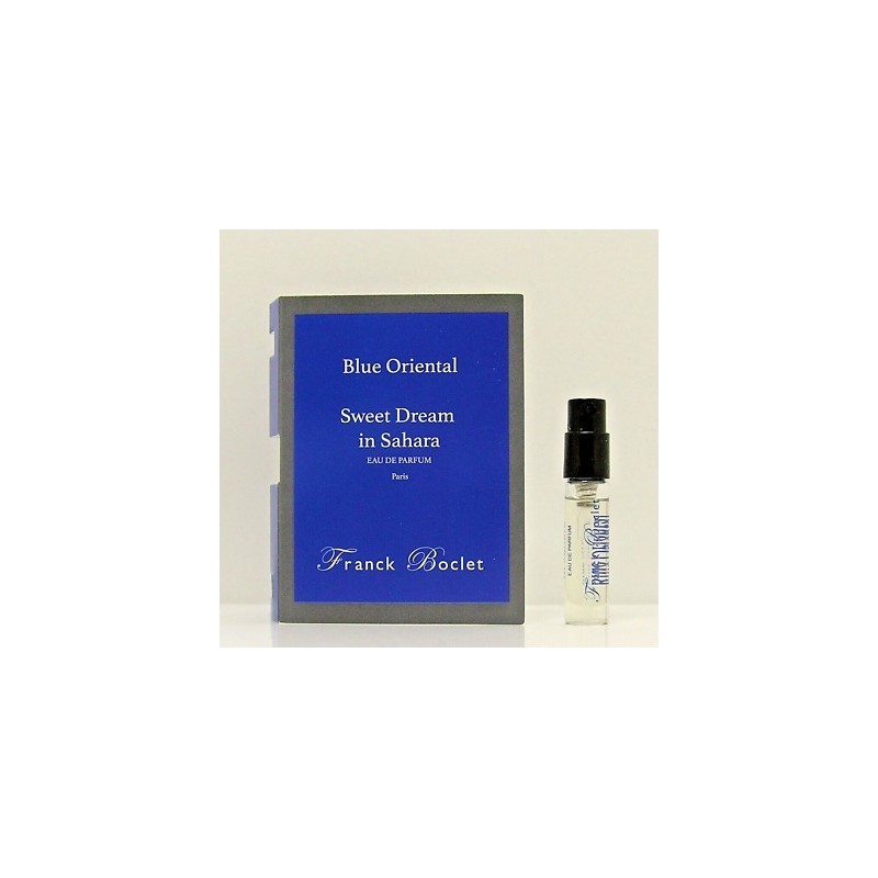 official perfume sample of Franck Boclet Sweet Deam in Sahara 1.5ml 0.54 o.z. perfume tester