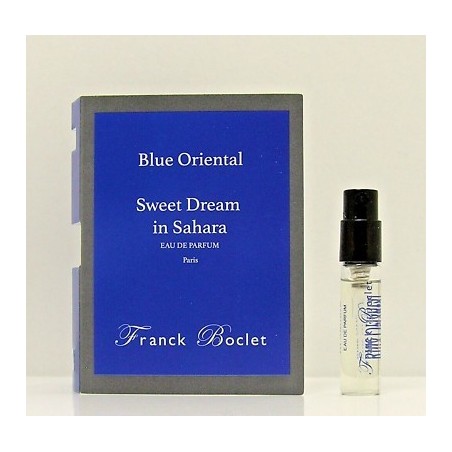 official perfume sample of Franck Boclet Sweet Deam in Sahara 1.5ml 0.54 o.z. perfume tester