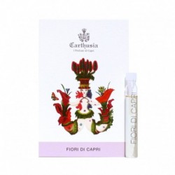 amostra oficial de perfume Carthusia Fiori di Capri tamanho 2ml 0.06 oz. testador de perfume