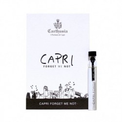 amostra oficial de perfume de Carthusia Capri Forget Me Not tamanho 2ml 0.06 oz. testador de perfume