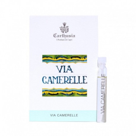 virallinen hajuvesinäyte Carthusia Via Camerelle koko 2ml 0.06 oz. hajuvesitestaajasta