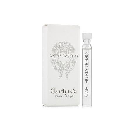 ametlik Carthusia parfüümiproov Carthusia Uomo suurusega 2ml 0.06 oz. parfüümi tester