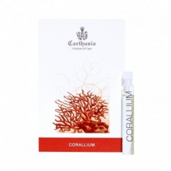 amostra oficial do perfume Carthusia Carthusia Corallium tamanho 2ml 0.06 oz. testador de perfume