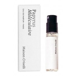 amostra de perfume oficial de Maison Crivelli Papyrus Moleculaire 1.5ml 0,05 fl.oz.