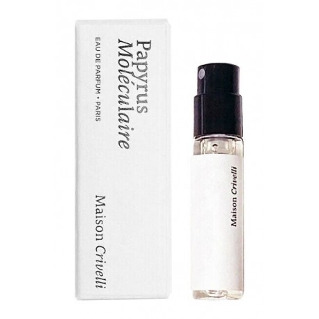 amostra de perfume oficial de Maison Crivelli Papyrus Moleculaire 1.5ml 0,05 fl.oz.