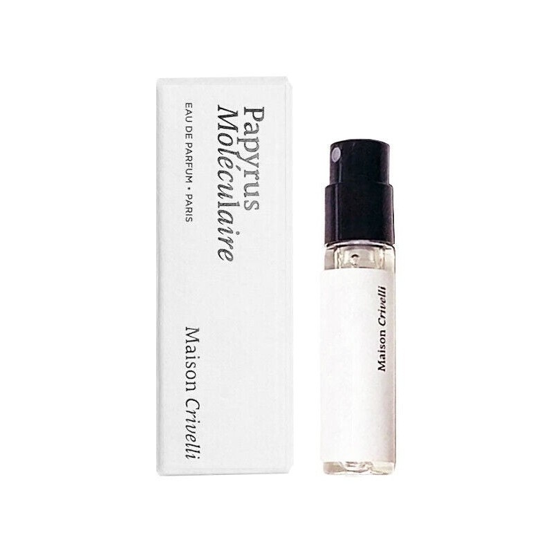 official perfume sample of Maison Crivelli Papyrus Moleculaire 1.5ml 0.05 fl.oz.