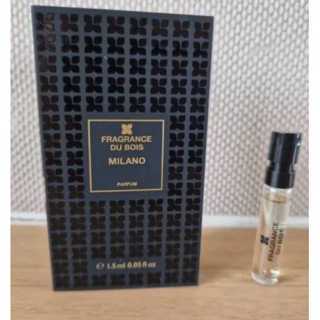 Fragrance Du Bois Milano 1,5ml 0,05 φλιτζ.ουγκιά.επίσημος ελεγκτής αρωμάτων δειγμάτων αρωμάτων