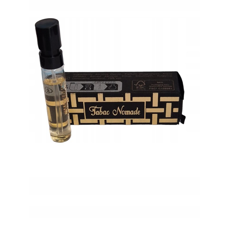 official perfume sample of Houbigant Paris Tabac Nomade 2ml 0.06 fl. oz. official perfume sample of Houbigant Paris Tabac Nomade 2ml 0.06 fl. oz.