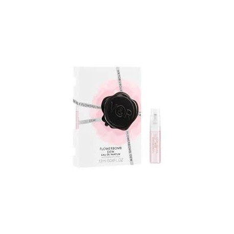 Viktor & Rolf Flowerbomb Dew muestra de perfume oficial 1.2ml 0.04 fl. oz.