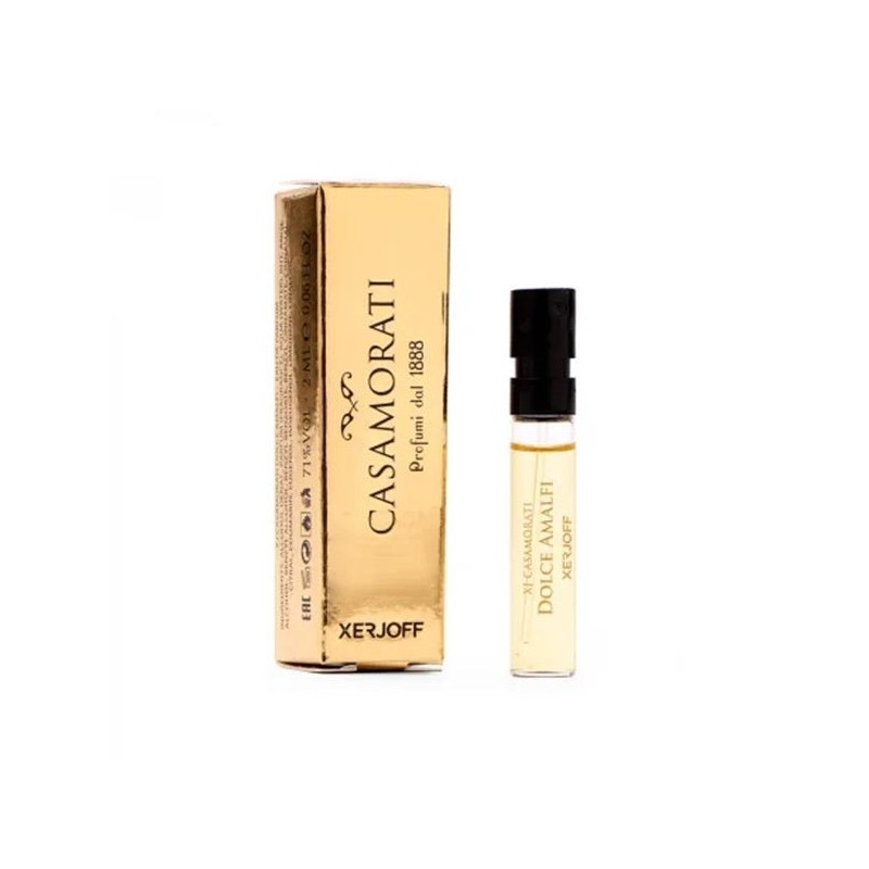 official perfume sample of Casamorati Dolce Amalfi fragrance 2ml 0.06 fl. oz.