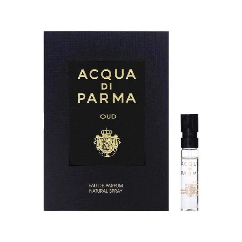 	
Acqua Di Parma Oud 1.5ml 0.05 fl. oz. official fragrance samples.