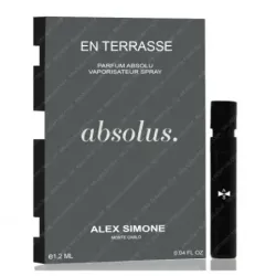 Alex Simone En Terrasse Parfum Absolu 1.2ml 0.04 fl. oz. offizielle Parfüm-Proben Parfüm-Tester