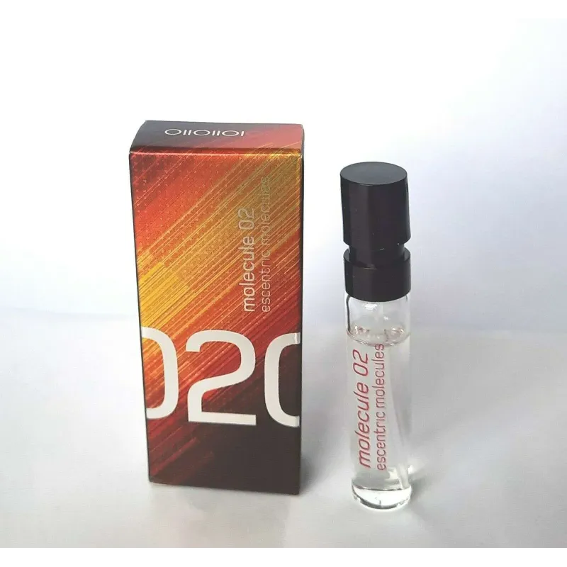 Escentric Molecules Molécule 02 échantillon officiel 2ml 0.07 fl. o.z. Escentric Molecules Molécule 02 échantillon officiel 2ml 0.07 fl. o.z.