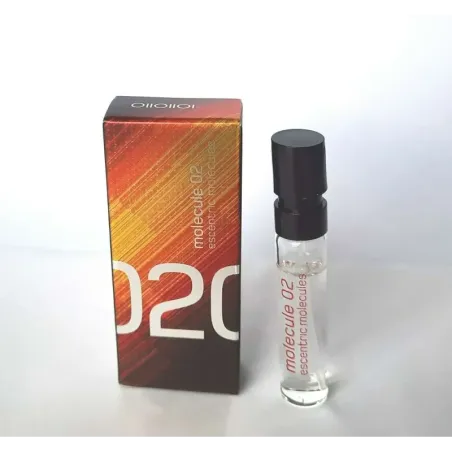 Escentric Molecules Molécule 02 échantillon officiel 2ml 0.07 fl. o.z.