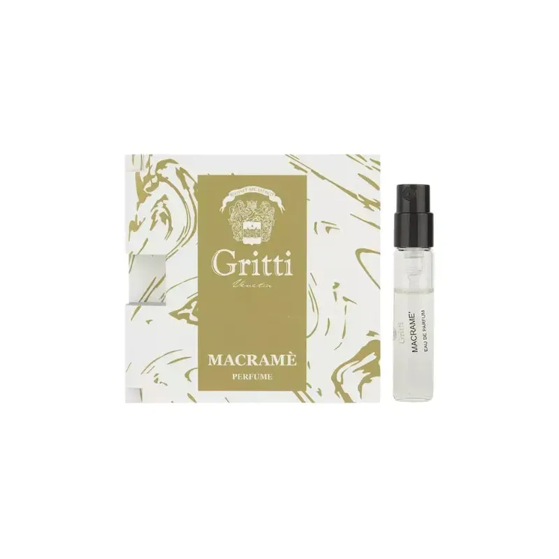 Gritti Macrame virallinen hajuvesinäyte 2 ml 0,06 fl. oz.