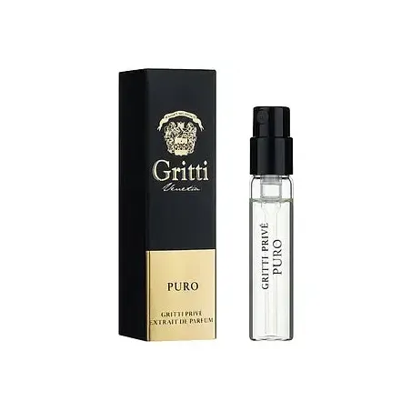 عينة رسمية من عطر Gritti Puro بحجم 2 مل (0.06 أونصة سائلة).