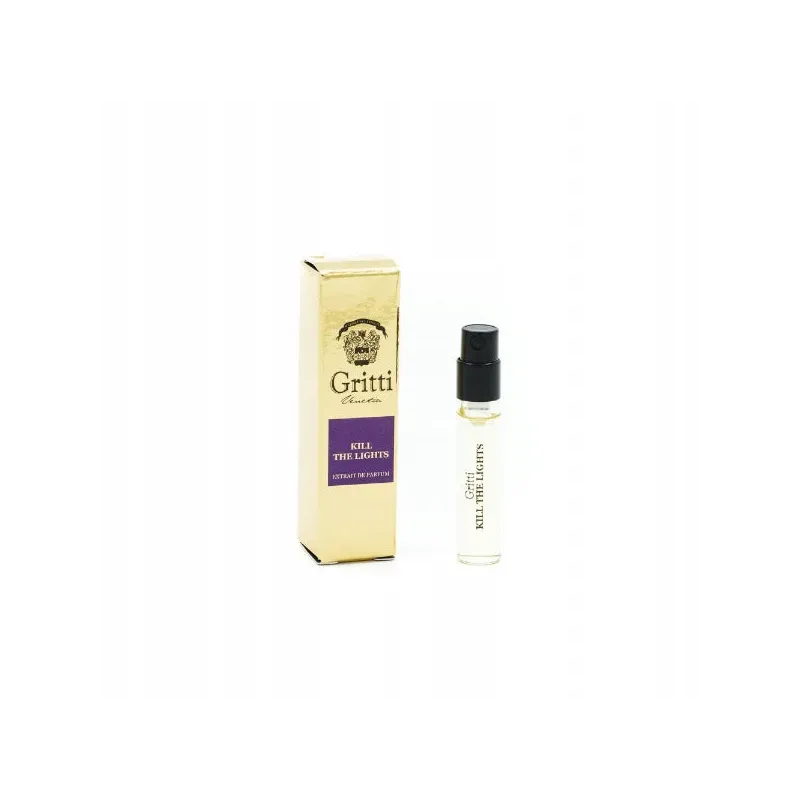 Gritti Kill the Lights official perfume sample 2ml 0.06 fl. oz.
