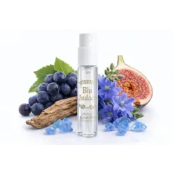 Amostra oficial de perfume Giardini di Toscana Blu Indaco 2ml 0,06 fl. oz.