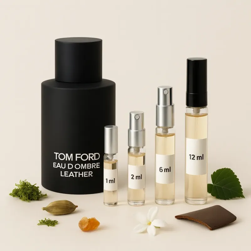 Tom Ford Eau D’Ombre Leather parfymeprøver dufttestere