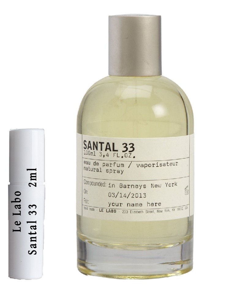 Le Labo Santal 33香水样品Le Labo样品