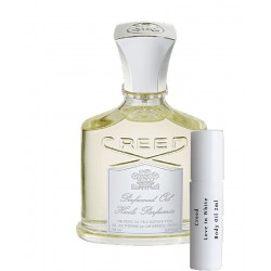 les échantillons Creed Love In White huile corps