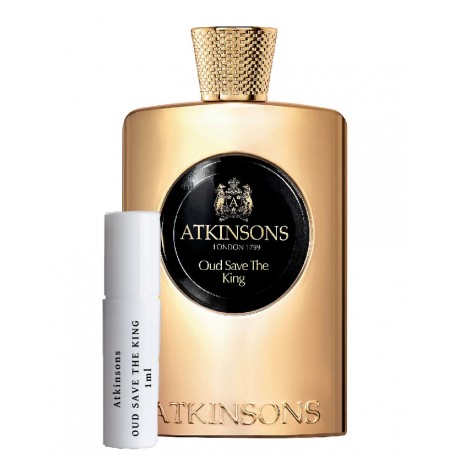 Amostras de Atkinsons Oud Save The King 1ml