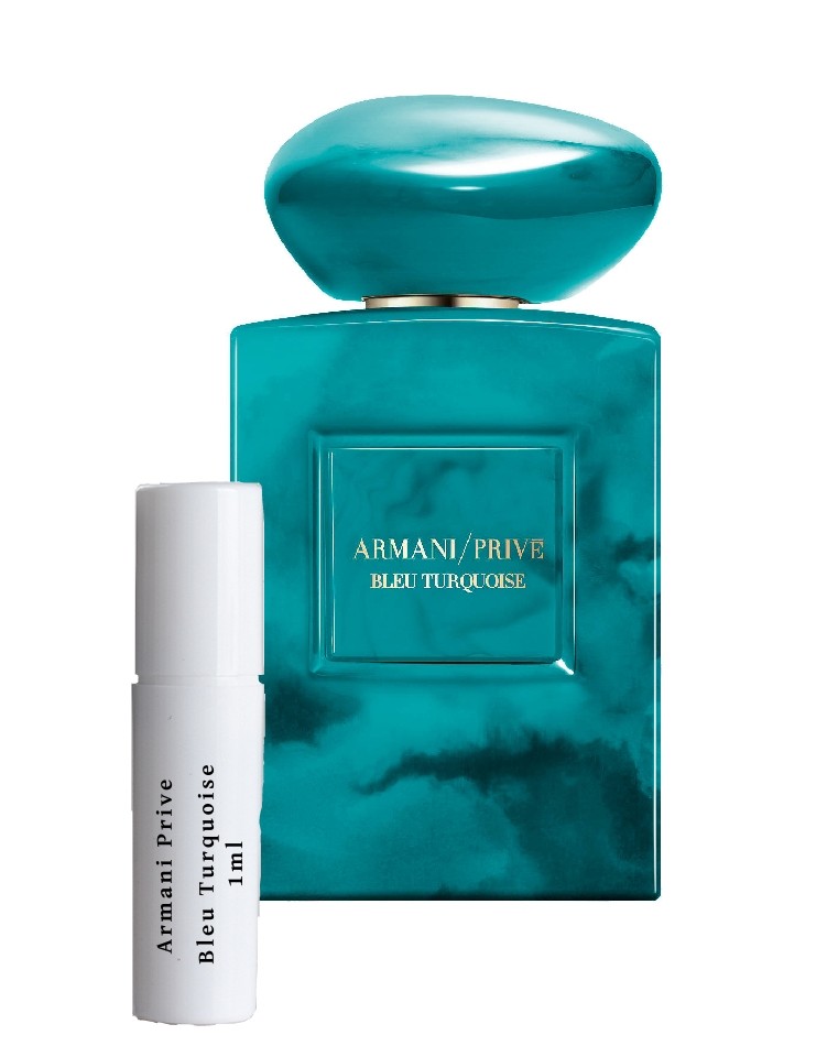 Armani Prive Bleu Turquoise香氛样品。Armani Prive Bleu Turquoise样品为可充填原子。