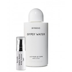 "Byredo Gypsy Water" kūno losjono kvepalų pavyzdžiai