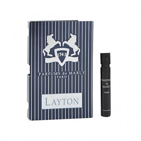 Parfums De Marly Layton officieel geurmonster 1.5ml 0.05 fl. o.z. parfum tester