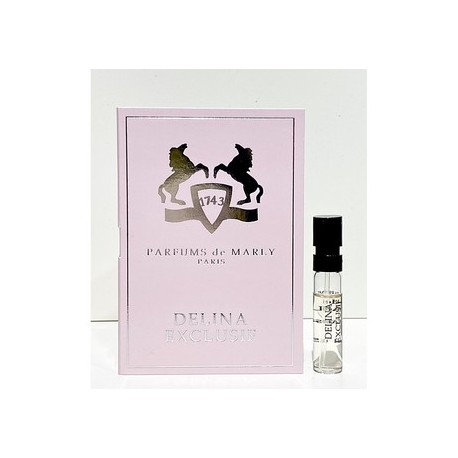 Muestra de la fragancia oficial de Parfums De Marly Delina Exclusif 1.5ml 0.05 fl. o.z. probador de perfume