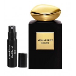 Armani Prive Oud Kraliyet parfüm örnekleri