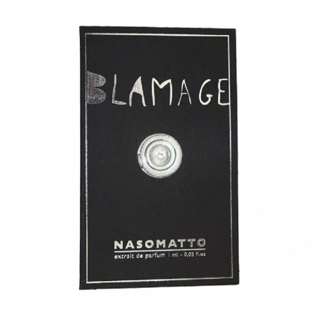 Nasomatto Blamage official perfume sample 1ml 0.03 fl.oz.