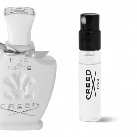 Creed Love in White edp 2ml 0.06 fl. oz. campione ufficiale di profumo tester di profumo