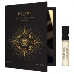 Initio Oud For Greatness 1.5ml / 0.05 fl.oz. عينة العطور الرسمية جهاز اختبار العطور