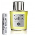 Acqua Di Parma Colonia ASSOLUTA Muestras de Perfume probador de perfume