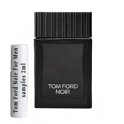 Tom Ford Noir For Men Muestras de Perfume probador de perfume