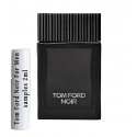 Tom Ford Noir For Men Muestras de Perfume probador de perfume