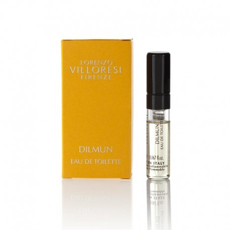 Lorenzo Villoresi Firenze Dilmun parfum officiel échantillon 2ml 0.06 fl. o.z. testeur de parfum