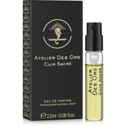 Atelier Des Ors Cuir Sacre 2,5 ml 0, 08 fl. ein liter. Offisiell parfymeprøve