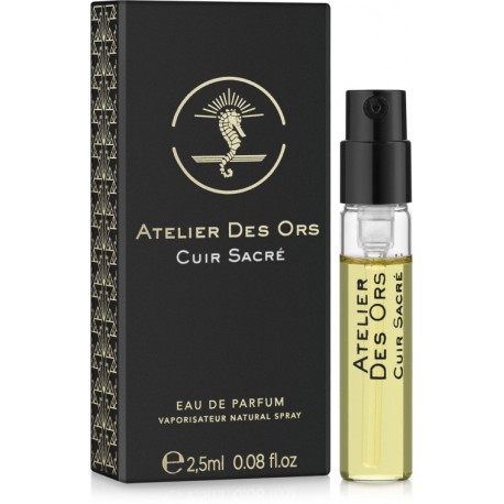 Atelier Des Ors Cuir Sacre 2,5 ml 0,08 fl. oz. Oficialus kvepalų mėginys